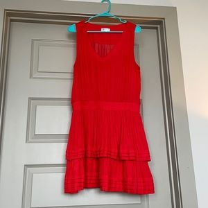 Red Vestique Dress